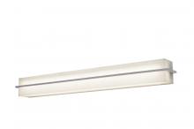  APV390530LAJD2WG-LW - Apex - Vanity Light Fixture - 3 Ft. - Weather Grey Finish - Linen White Wood/Acrylic Shade