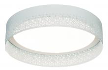  ASHF1626L30D1WH - Ash LED Flush Mount - 16'' - White