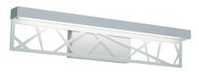  BONV240520L30ENWH - Boon - 24'' Vanity Light Fixture - White Finish - White Glass Shade