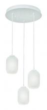  CALP05WHRND3 - Callie 3 Light Round Pendant,120V,White