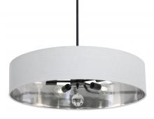  CLNP30MBBK-WHSL - Celine Pendant 30'' Medium Base BK - WHSL shade