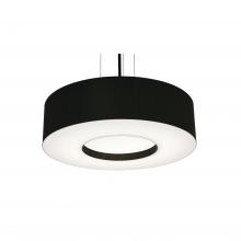  MCP1932MBBK-BK - Montclair 19'' Med Base Pendant - BK w/ BK