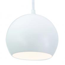  RXYP08WH - Roxy - 8'' Pendant - White Finish