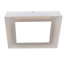  ZUF12121100L30D1WH - Zurich 12inx12in edge light fixture. 1100 source Lumens D1 WH