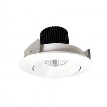  NIO-4RC40XMPW/10 - 4" Iolite LED Round Adjustable Cone Reflector, 1000lm / 14W, 4000K, Matte Powder White Reflector