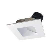  NIO-4SW50XMPW/10 - 4" Iolite LED Square Wall Wash, 1000lm / 14W, 5000K, Matte Powder White Reflector / Matte Powder