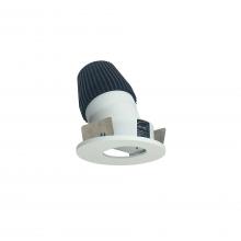  NIOB-1RSL50XMPW - 1" Iolite LED BWF Round Adjustable Slot Aperture, 600lm, 5000K, Matte Powder White Slot Aperture