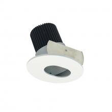 Nora NIOB-2RSL27QMPW - 2" Iolite LED Round Adjustable Slot Aperture, 10-Degree Optic, 650lm / 12W, 2700K, Matte Powder