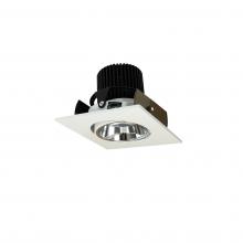 Nora NIOB-2SC30QMPW - 2" Iolite LED Square Adjustable Cone Reflector, 10-Degree Optic, 800lm / 12W, 3000K, Matte