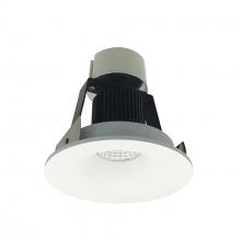  NIR-4RNB40XMPW/10 - 4" Iolite LED Round Bullnose Retrofit, 1000lm / 12W, 4000K, Matte Powder White Finish