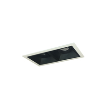 Nora NMIOT-12-MPW-AA-CDX-10-B - Iolite MLS 2-Head Trim Kit, MPW Flange, Comfort Dim, 800lm, Black Adj. Snoot Trims
