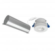  NMW-230MPW - 2" M-Wave Can-less Adjustable LED Downlight, 3000K, Matte Powder White finish