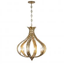  1-4000-6-31 - Atlas 6-Light Chandelier in Grecian Gold by Breegan Jane