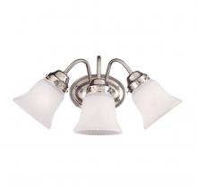  8-3280-3-SN - Brighton 3-Light Bathroom Vanity Light in Satin Nickel