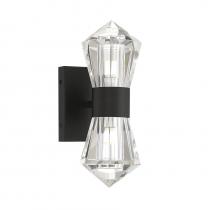  9-1940-2-89 - Dryden 2-Light LED Wall Sconce in Matte Black