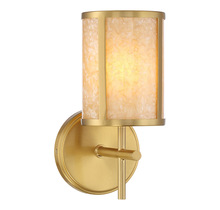  9-2055-1-322 - Camden 1-Light Wall Sconce in Warm Brass