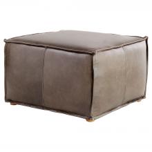 Cyan Designs 11449 - Lusso Square Pouf - Grey