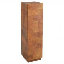 Cyan Designs 11608 - Halma Pedestal Designed by J Kent Martin Natural Sheesham - Large
