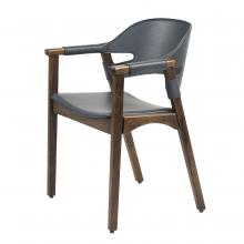 Cyan Designs 11727 - Boss Chair Navy Leather