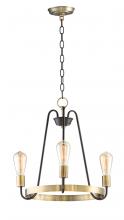  11733OIAB - Haven-Single-Tier Chandelier