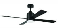  MCY52FB4 - 52" McCoy 4-Blade in Flat Black w/ Flat Black Blades