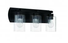  17621FB3 - Hendrix 3 Light Vanity in Flat Black