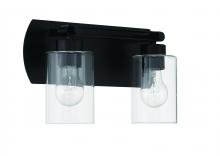  17614FB2 - Hendrix 2 Light Vanity in Flat Black