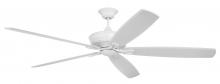  SNT72MWW5 - 72" Santori Indoor/Outdoor (Damp) in Matte White w/ White Blades