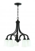  41915-ESP - Grace 5 Light Down Chandelier in Espresso