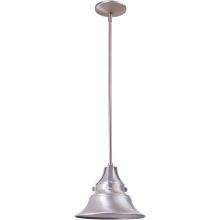  Z4401-SA - Union 1 Light Small Outdoor Pendant in Satin Aluminum