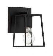  12105FB1 - Dunn 1 Light Wall Sconce in Flat Black