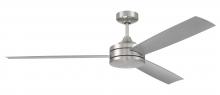  INS62BNK3 - 62" Inspo Indoor Fan in Brushed Polished Nickel w/ Brushed Nickel Blades