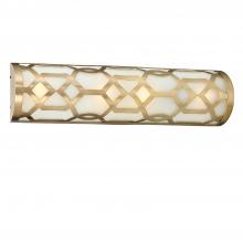  2264-AG-LED - Libby Langdon Jennings Integrated LED Aged Brass Sconce