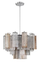  ADD-306-CH-AU - Addis 6 Light Polished Chrome Chandelier