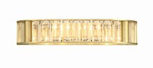 Crystorama FAR-6005-AG - Libby Langdon Farris 4 Light Aged Brass Sconce