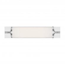  FOS-A8051-CH - Foster 1 Light LED Polished Chrome Sconce