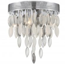  HUD-A2214-CH - Hudson 4 Light Polished Chrome Flush Mount