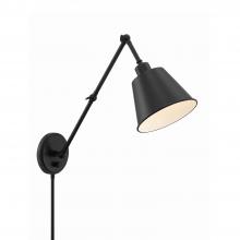  MIT-A8021-MK - Mitchell 1 Light Matte Black Task Sconce