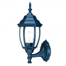  5011BK - Wexford Collection Wall-Mount 1-Light Outdoor Matte Black Light Fixture