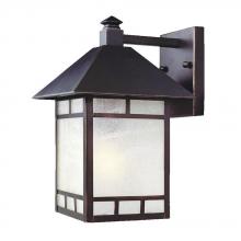  9012ABZ - Artisan Collection Wall-Mount 1-Light Outdoor Architectural Bronze Light Fixture