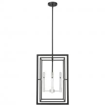  IN20021BK - Milbank 4-Light Pendant