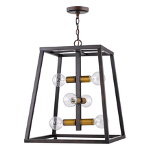  IN11381ORB - Tiberton 6-Light Pendant Lantern