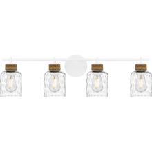 Quoizel BTC8634W - Baltic 4-Light Matte White Bath Light