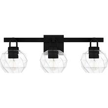  CIA8624MBK - Celina 3-Light Matte Black Bath Light