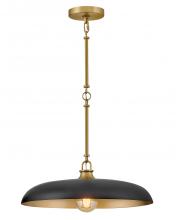 Hinkley Merchant 48167LCB-BK - Large Dome Pendant