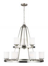  3130709EN3-962 - Nine Light Chandelier