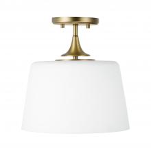  248911AD - 1-Light Semi-Flush