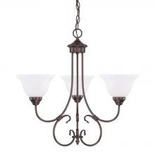  3223BZ-220 - 3 Light Chandelier