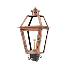 Primo Gas Lanterns OL-27G_PM - Gas w/Post Mount