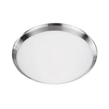  FM1512-BN - Malta 12-in Brushed Nickel LED Flush Mount